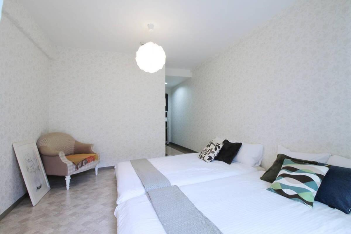 Bhotel La-Shante - 5 Mins Walk To The Peacepark & 2Br 10 Ppl #101 広島市 エクステリア 写真